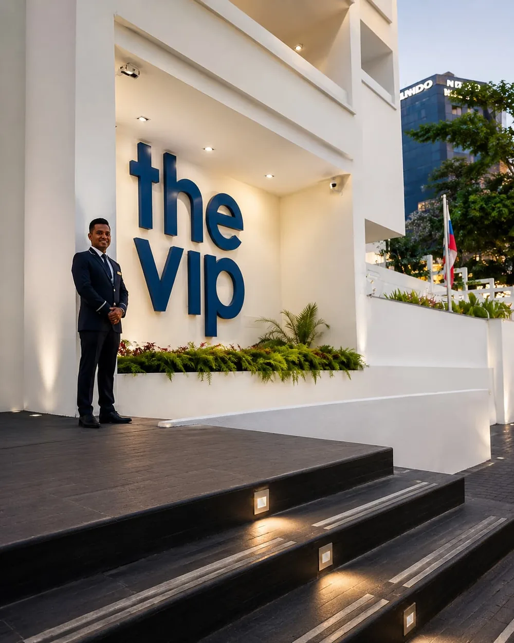 Recepción y bienvenida al hotel — THE HOTEL CARACAS